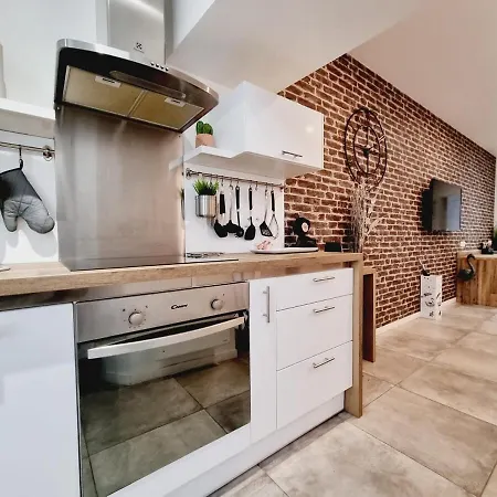 Апартаменты Saun Arene Grand T2 Proche Gare Avec Sauna *